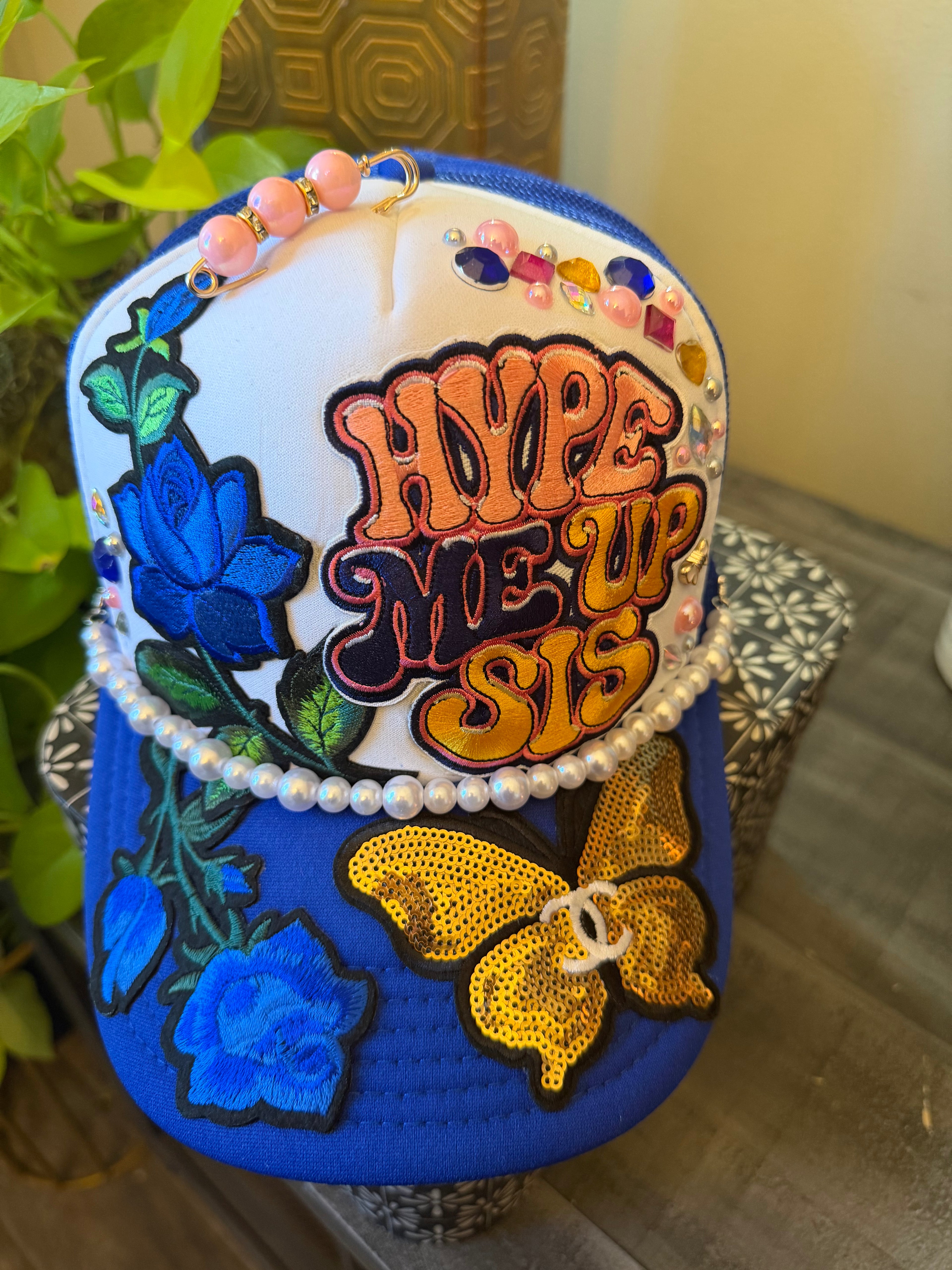 Hype Me Up Sis Junk Hat