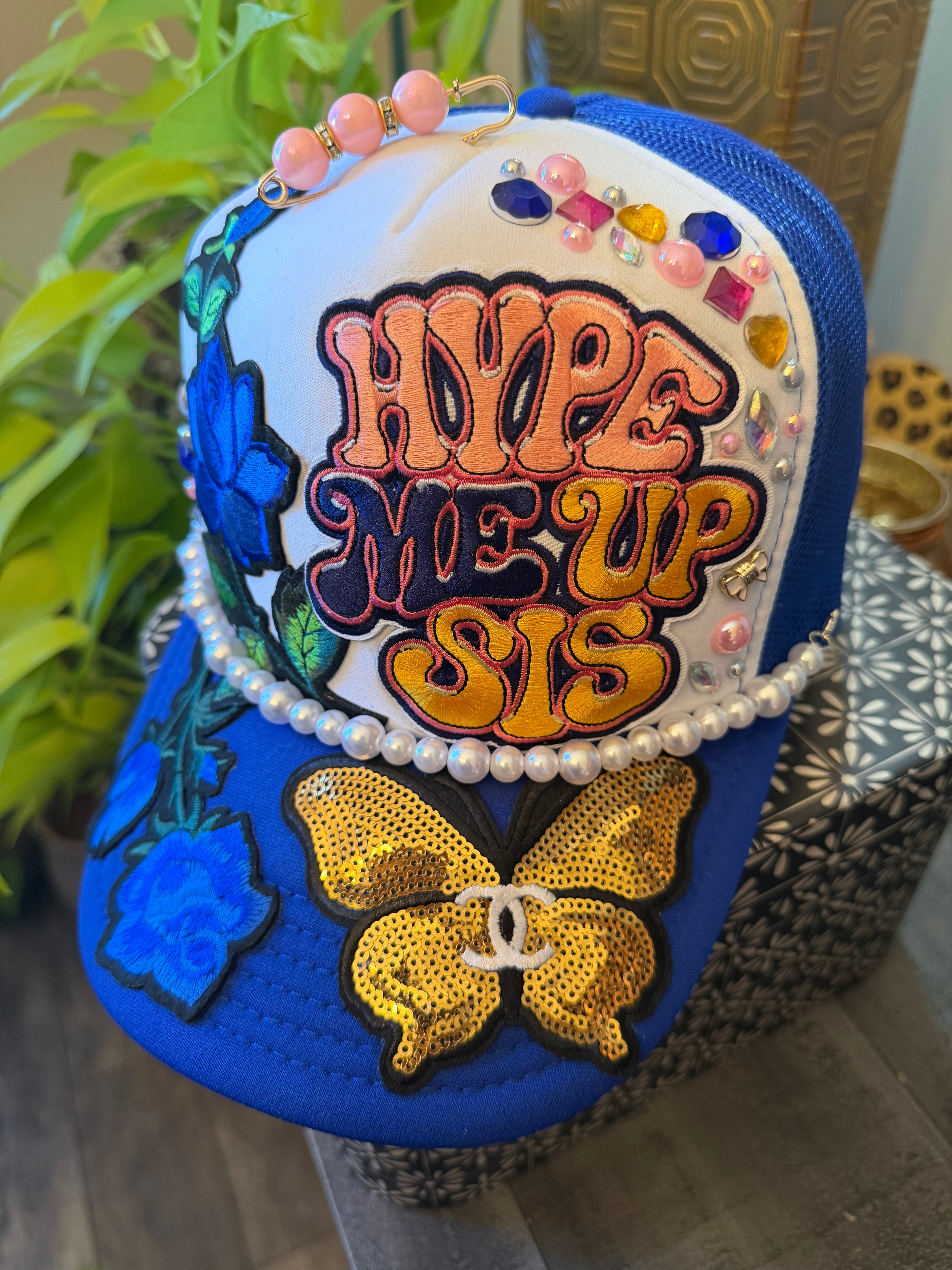 Hype Me Up Sis Junk Hat