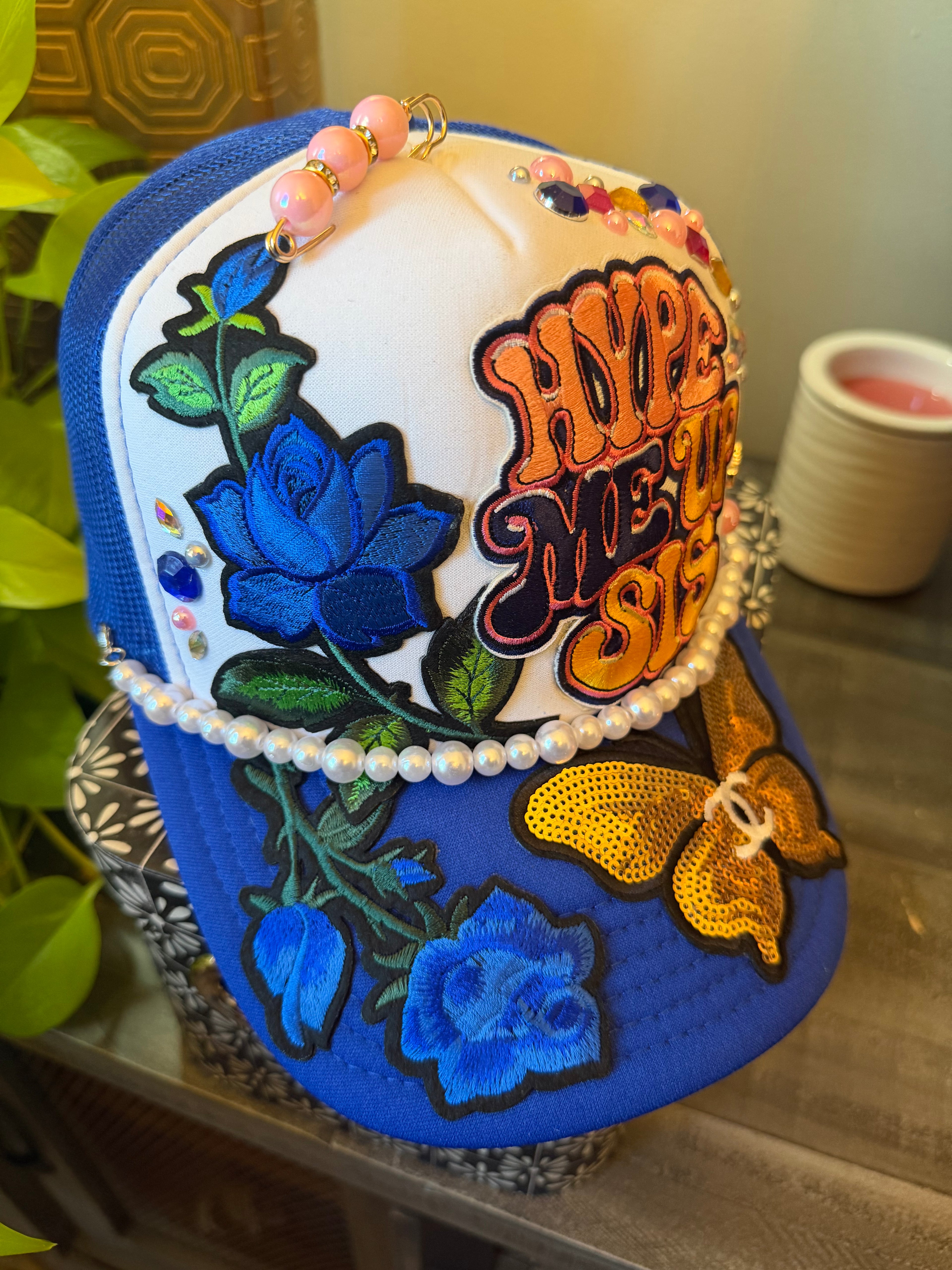 Hype Me Up Sis Junk Hat